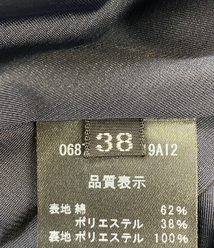 DAISY LIN 半袖ワンピース ネイビー コクーンパフスリーブ 06879-DL0CD19AI2 06879-DL0CD19A12 レディース SIZE 38 デイジーリン