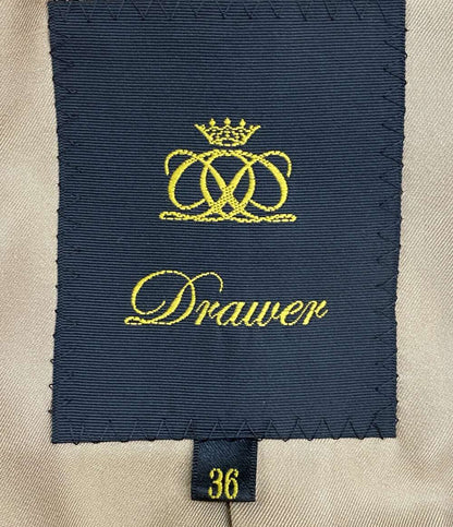 Drawer コットンチェスターコート PRE 6525-2-990862 レディース SIZE 36 ドゥロワー