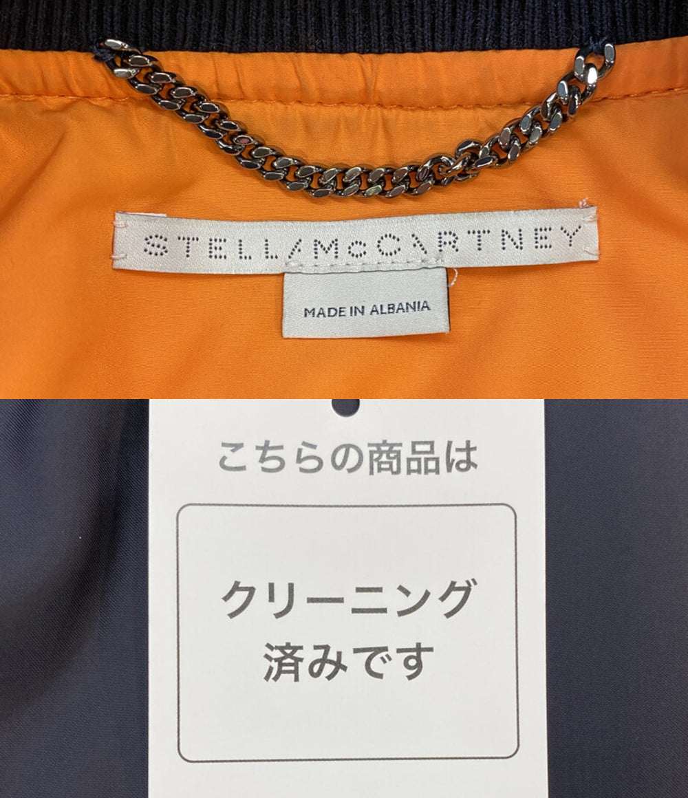 STELLA McCARTNEY 中綿ブルゾン MA-1 ネイビー レディース SIZE 36 ステラマッカートニー