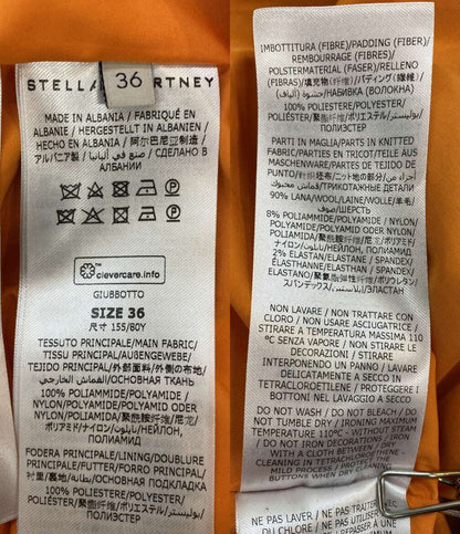 STELLA McCARTNEY 中綿ブルゾン MA-1 ネイビー レディース SIZE 36 ステラマッカートニー