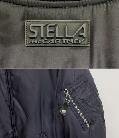 STELLA McCARTNEY 中綿ブルゾン MA-1 ネイビー レディース SIZE 36 ステラマッカートニー