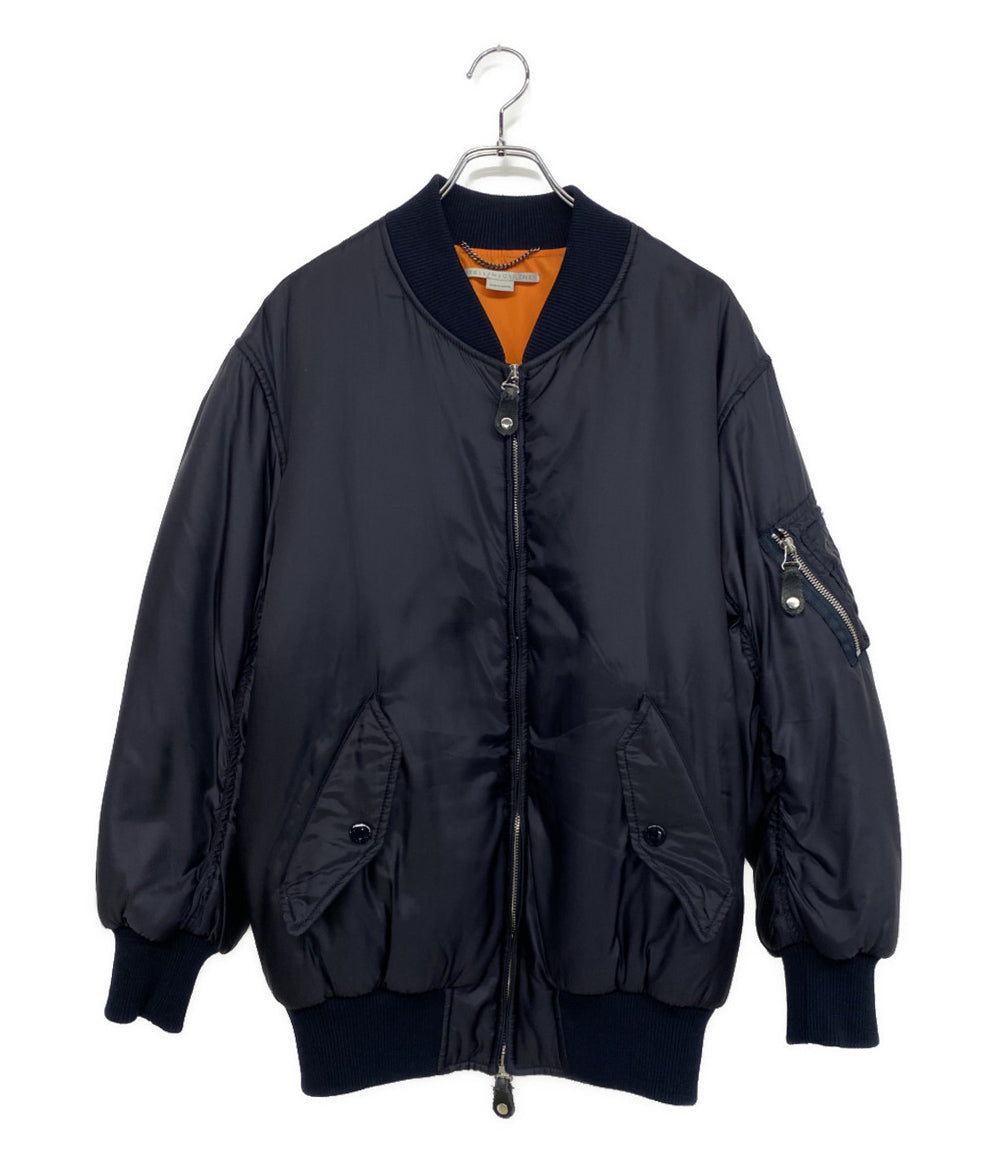 STELLA McCARTNEY 中綿ブルゾン MA-1 ネイビー レディース SIZE 36 ステラマッカートニー
