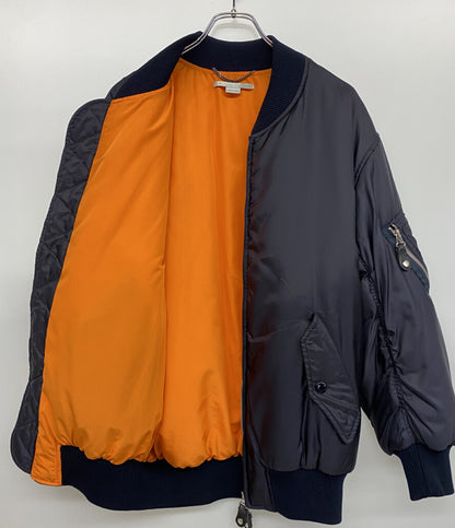 STELLA McCARTNEY 中綿ブルゾン MA-1 ネイビー レディース SIZE 36 ステラマッカートニー