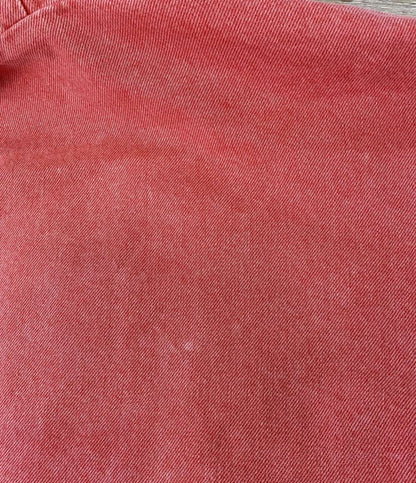 ALEXANDER WANG パーカー デニムジップアップフーディ レッド レディース SIZE XS アレキサンダーワン