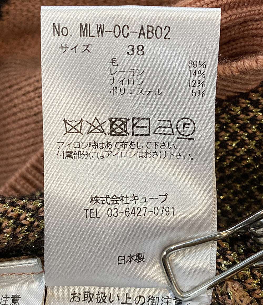 MARK & LONA マークアンドロナ 長袖ニット MLW-0C-AB02 レディース SIZE 38