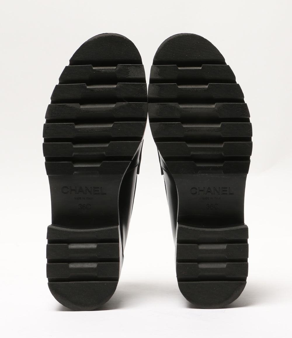 CHANEL ローファー G45156 ココマーク レディース SIZE 36 シャネル