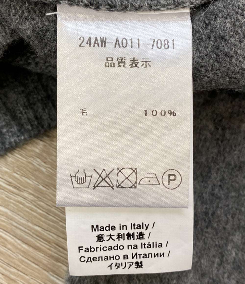 N°21 長袖ニット グレー ノルディック柄 レディース SIZE 40 ヌメロ ヴェントゥーノ