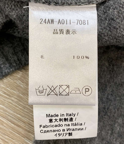 N°21 長袖ニット グレー ノルディック柄 レディース SIZE 40 ヌメロ ヴェントゥーノ