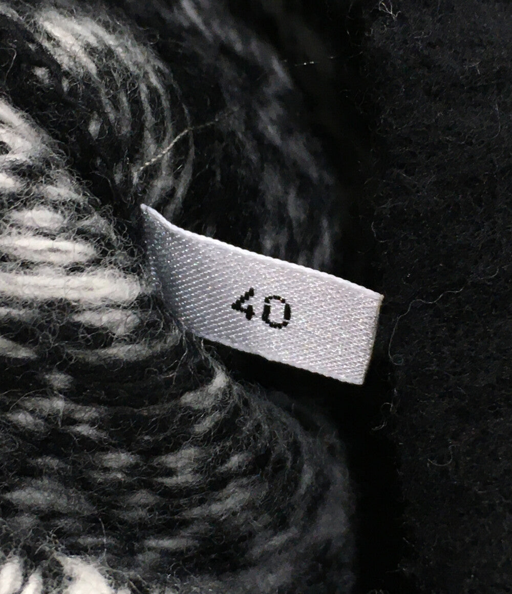 N°21 長袖ニット グレー ノルディック柄 レディース SIZE 40 ヌメロ ヴェントゥーノ