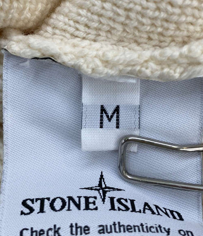 STONE ISLAND ニット ホワイト メンズ SIZE M ストーンアイランド
