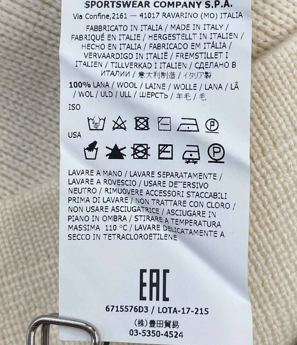 STONE ISLAND ニット ホワイト メンズ SIZE M ストーンアイランド