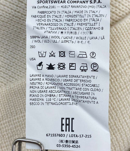 STONE ISLAND ニット ホワイト メンズ SIZE M ストーンアイランド