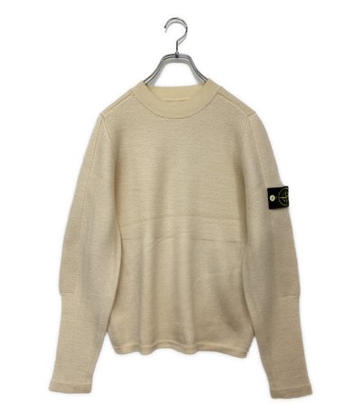STONE ISLAND ニット ホワイト メンズ SIZE M ストーンアイランド