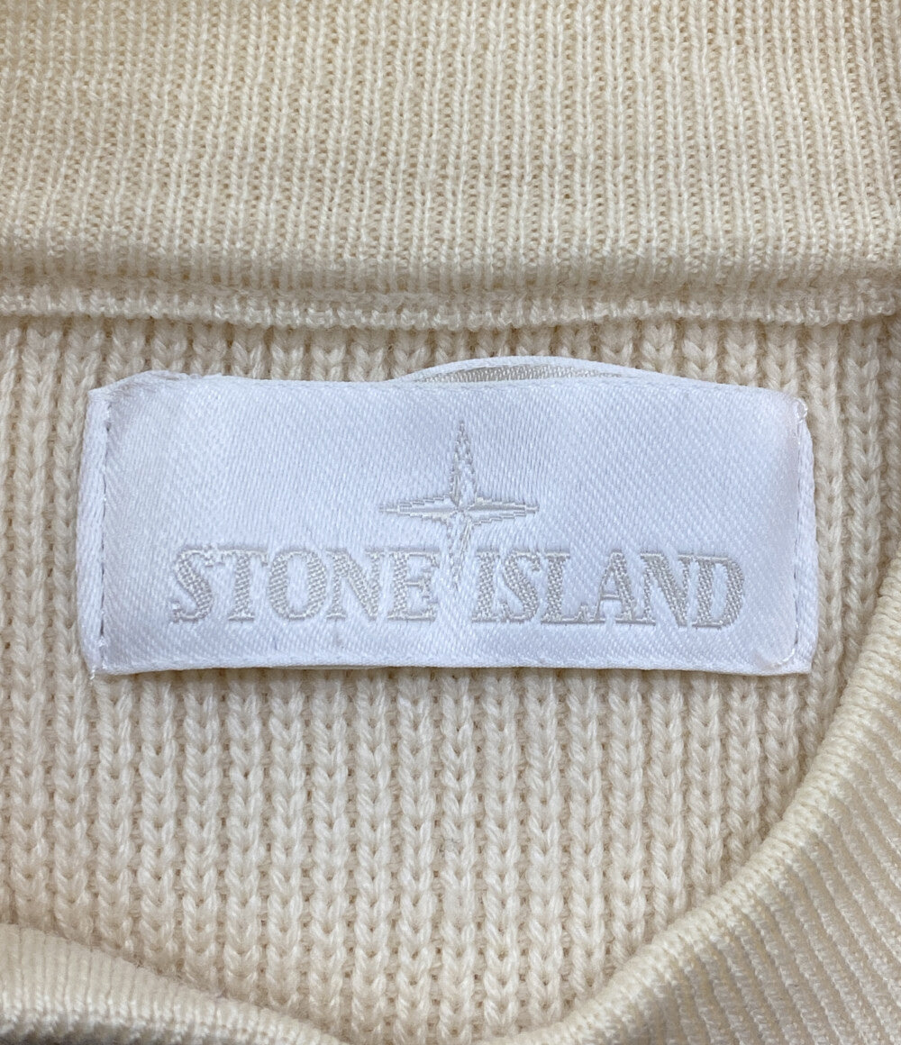 STONE ISLAND ニット ホワイト メンズ SIZE M ストーンアイランド
