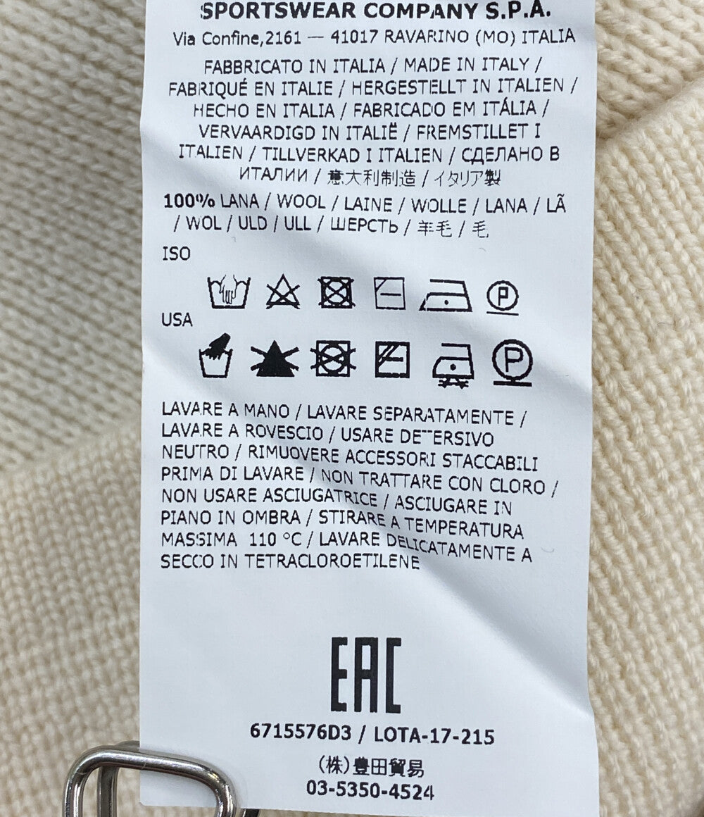 STONE ISLAND ニット ホワイト メンズ SIZE M ストーンアイランド