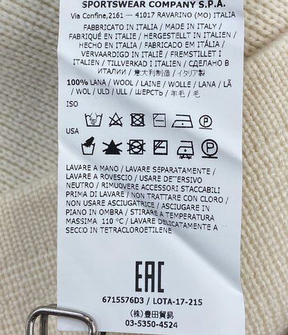 STONE ISLAND ニット ホワイト メンズ SIZE M ストーンアイランド