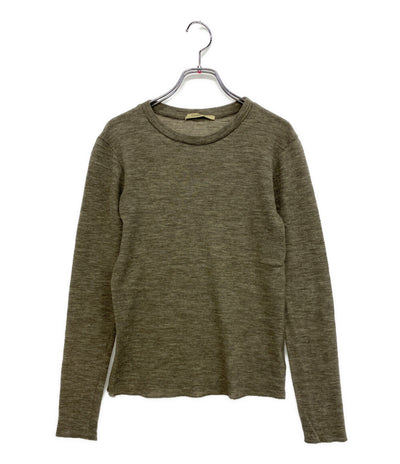 curensology 長袖ニット ウール ブラウン CL006143ER レディース SIZE F カレンソロジー