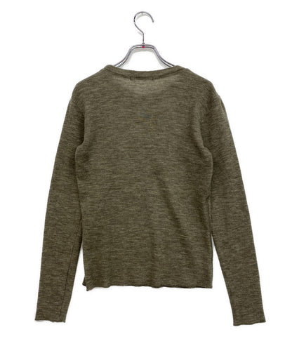 curensology 長袖ニット ウール ブラウン CL006143ER レディース SIZE F カレンソロジー