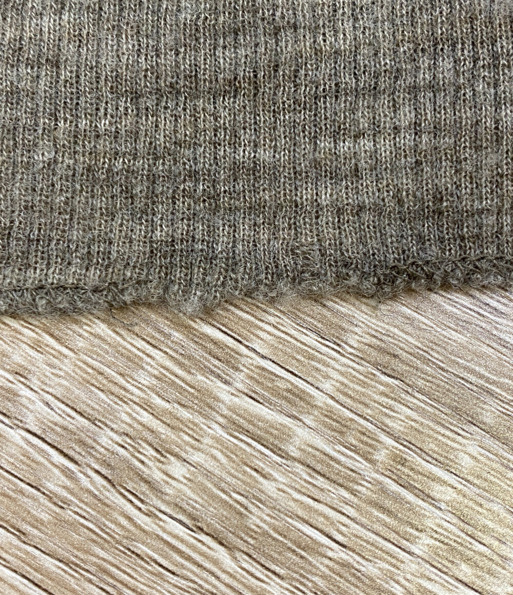 curensology 長袖ニット ウール ブラウン CL006143ER レディース SIZE F カレンソロジー