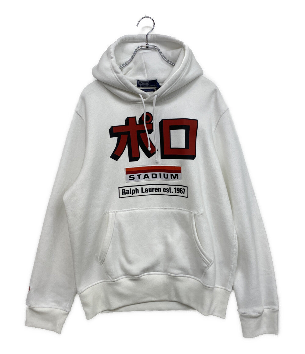 Polo by Ralph Lauren スウェットパーカー ホワイト メンズ SIZE L
