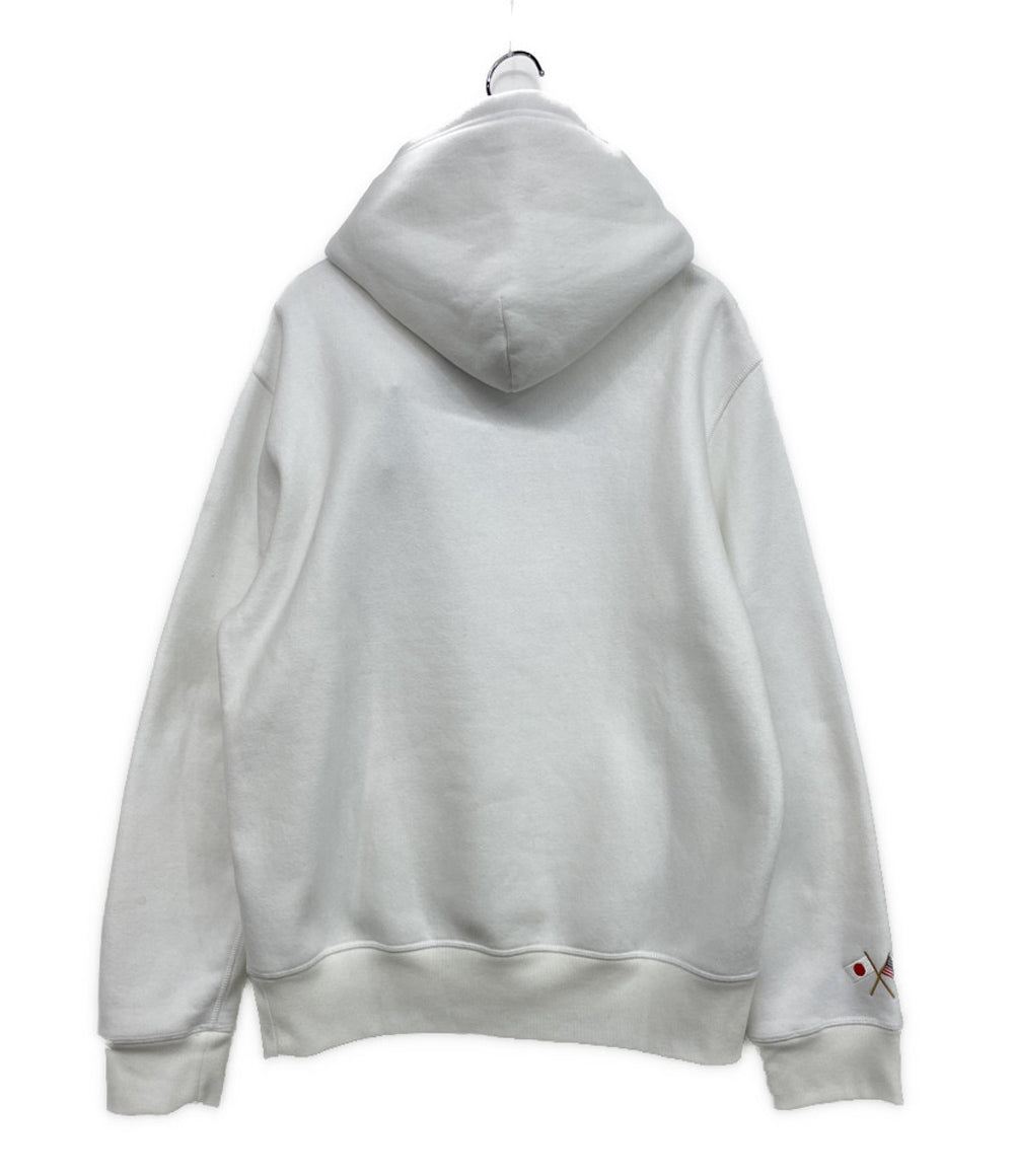 Polo by Ralph Lauren スウェットパーカー ホワイト メンズ SIZE L ポロバイラルフローレン