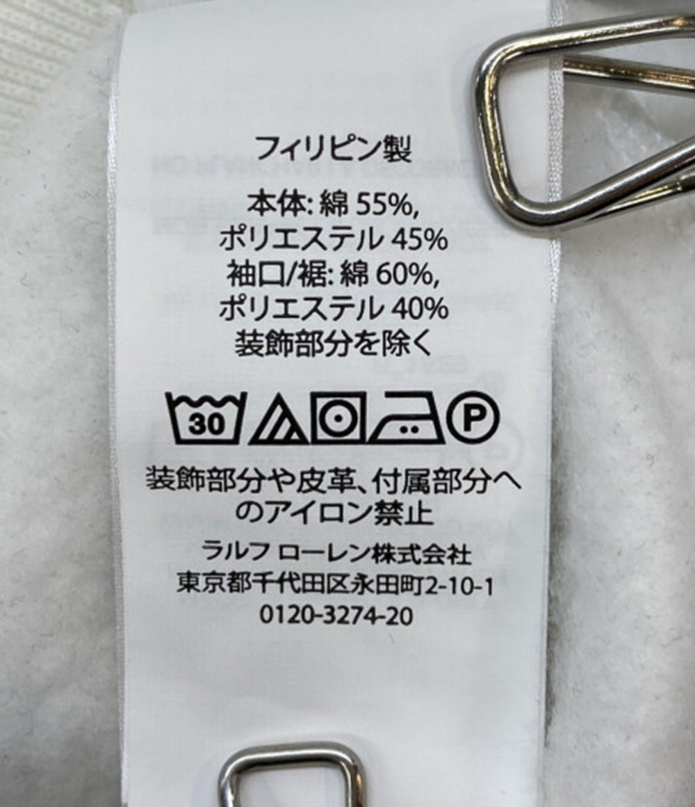 Polo by Ralph Lauren スウェットパーカー ホワイト メンズ SIZE L ポロバイラルフローレン