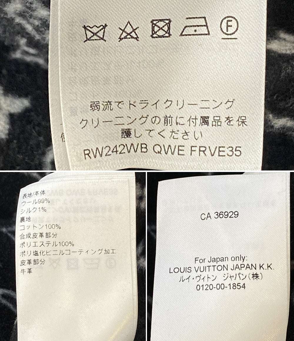 LOUIS VUITTON コート RW242WB 24AW バットウィング レディース SIZE 38 ルイヴィトン