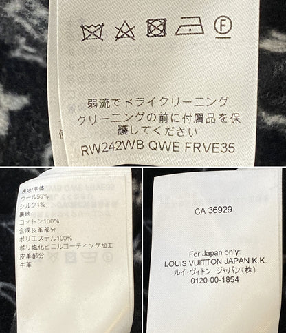 LOUIS VUITTON コート RW242WB 24AW バットウィング レディース SIZE 38 ルイヴィトン