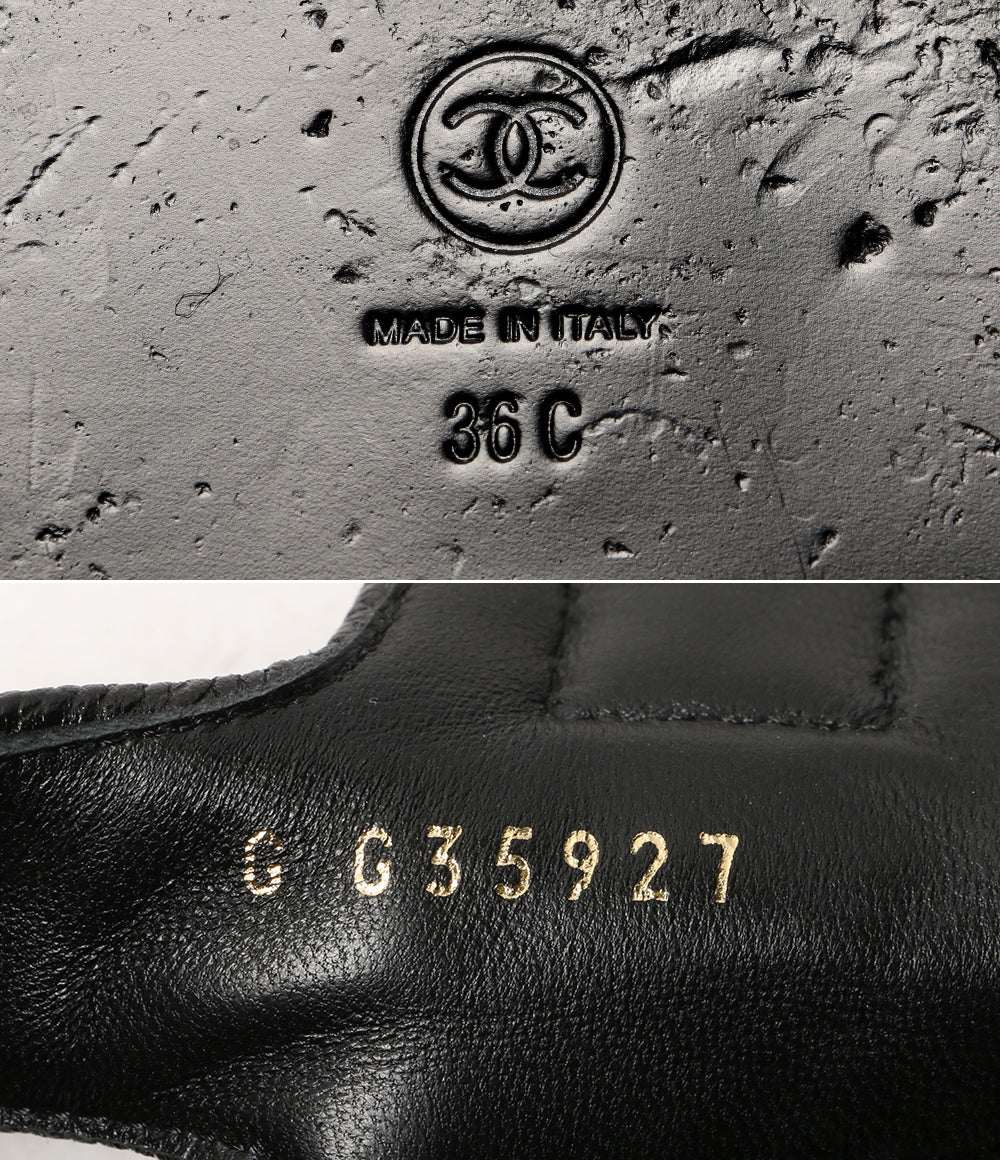 CHANEL フットベッドサンダル G35927 レディース SIZE 36 シャネル