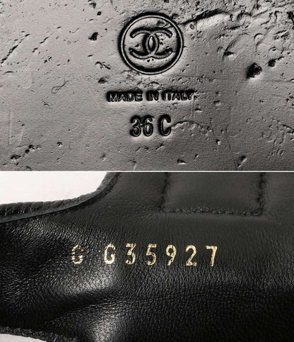 CHANEL フットベッドサンダル G35927 レディース SIZE 36 シャネル