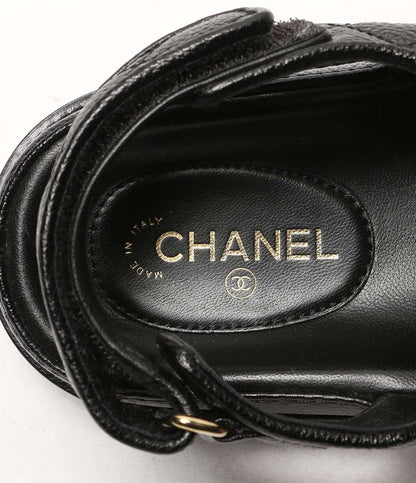 CHANEL フットベッドサンダル G35927 レディース SIZE 36 シャネル