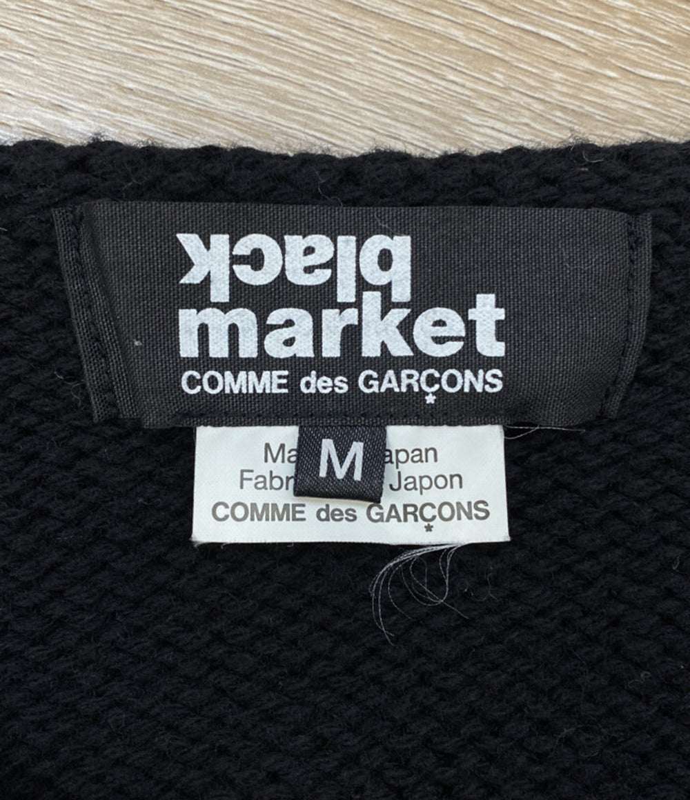 COMME des GARCONS デストロイニット ブラック レディース SIZE M コムデギャルソン
