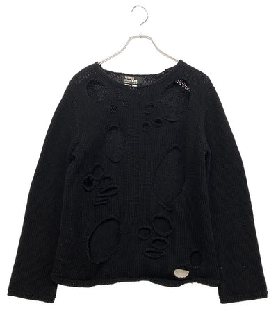 COMME des GARCONS デストロイニット ブラック レディース SIZE M コムデギャルソン