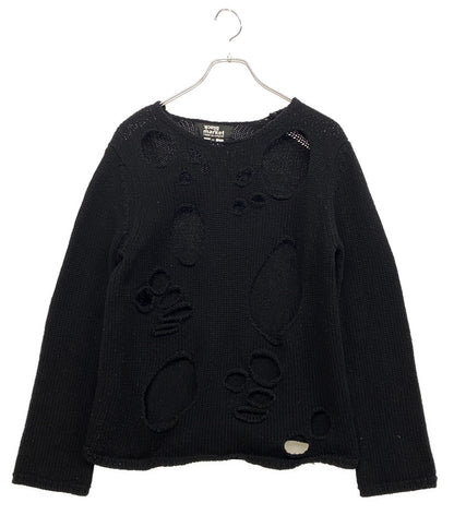 COMME des GARCONS デストロイニット ブラック レディース SIZE M コムデギャルソン