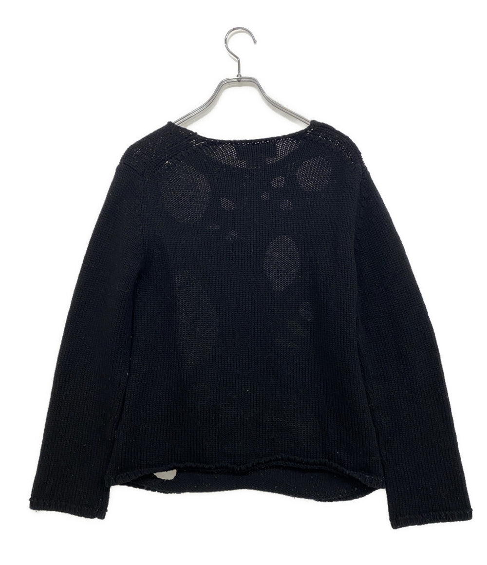 COMME des GARCONS デストロイニット ブラック レディース SIZE M コムデギャルソン