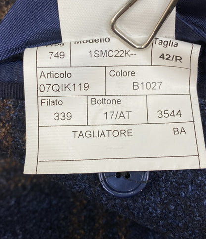 TAGLIATORE テーラードジャケット チェック メンズ SIZE 42/R タリアトーレ