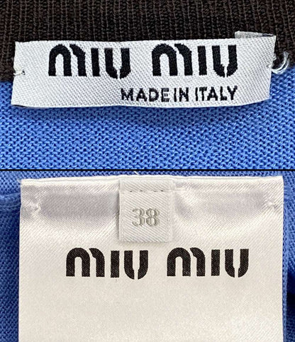 MIU MIU ラグランスリーブニット ゴースト レディース SIZE 38 ミュウ ミュウ