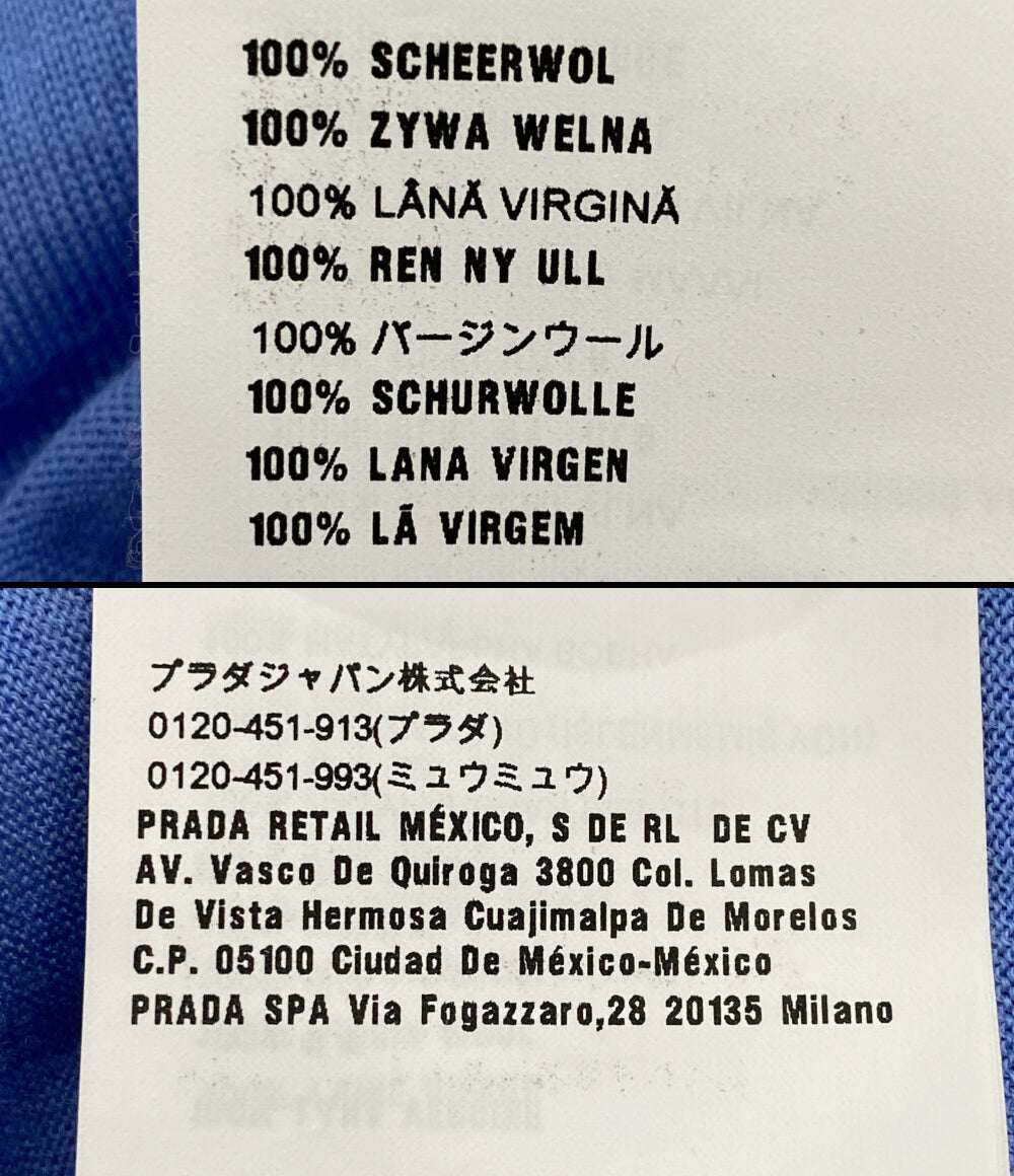 MIU MIU ラグランスリーブニット ゴースト レディース SIZE 38 ミュウ ミュウ