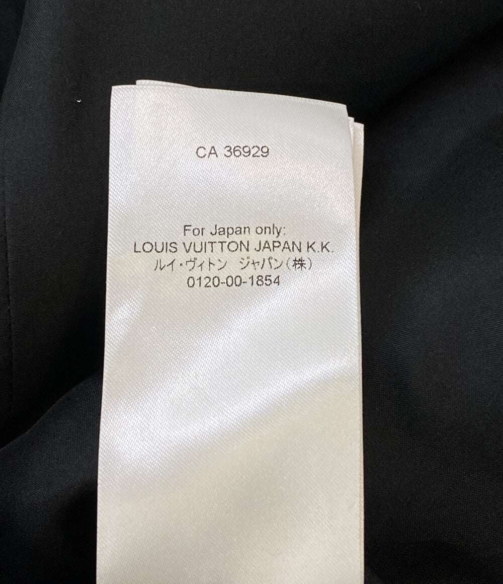 LOUIS VUITTON 半袖ワンピース RW222B TY0 FNRP88 シルク混 ツイード 22AW レディース SIZE 36 ルイヴィトン