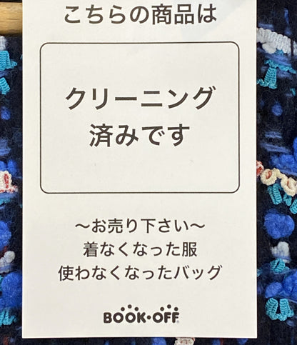 LOUIS VUITTON 半袖ワンピース RW222B TY0 FNRP88 シルク混 ツイード 22AW レディース SIZE 36 ルイヴィトン