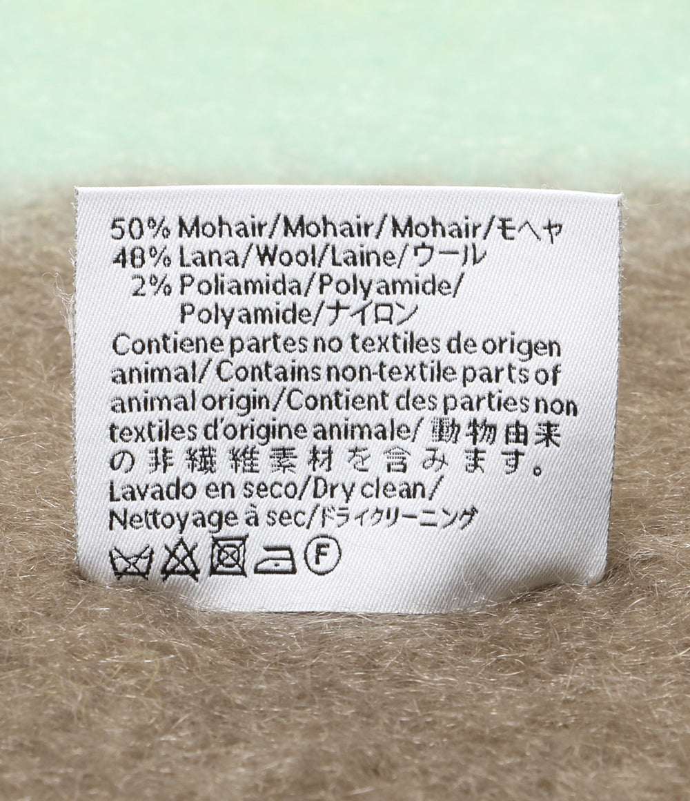 美品 LOEWE モヘヤマフラー マルチカラー レディース ロエベ