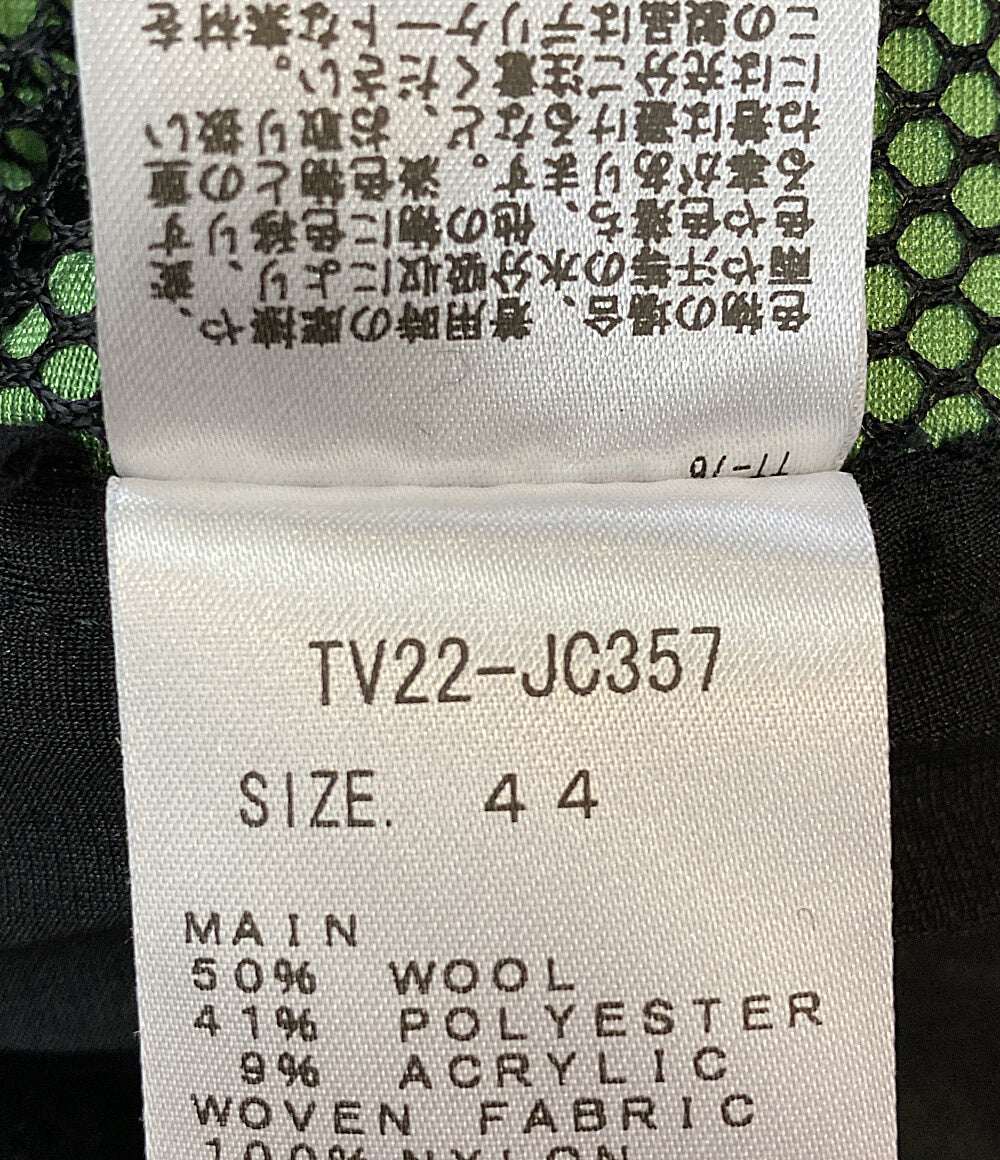 TOGA ブルゾン ブラック×イエロー tv22-jc357 メンズ SIZE 44 トーガ