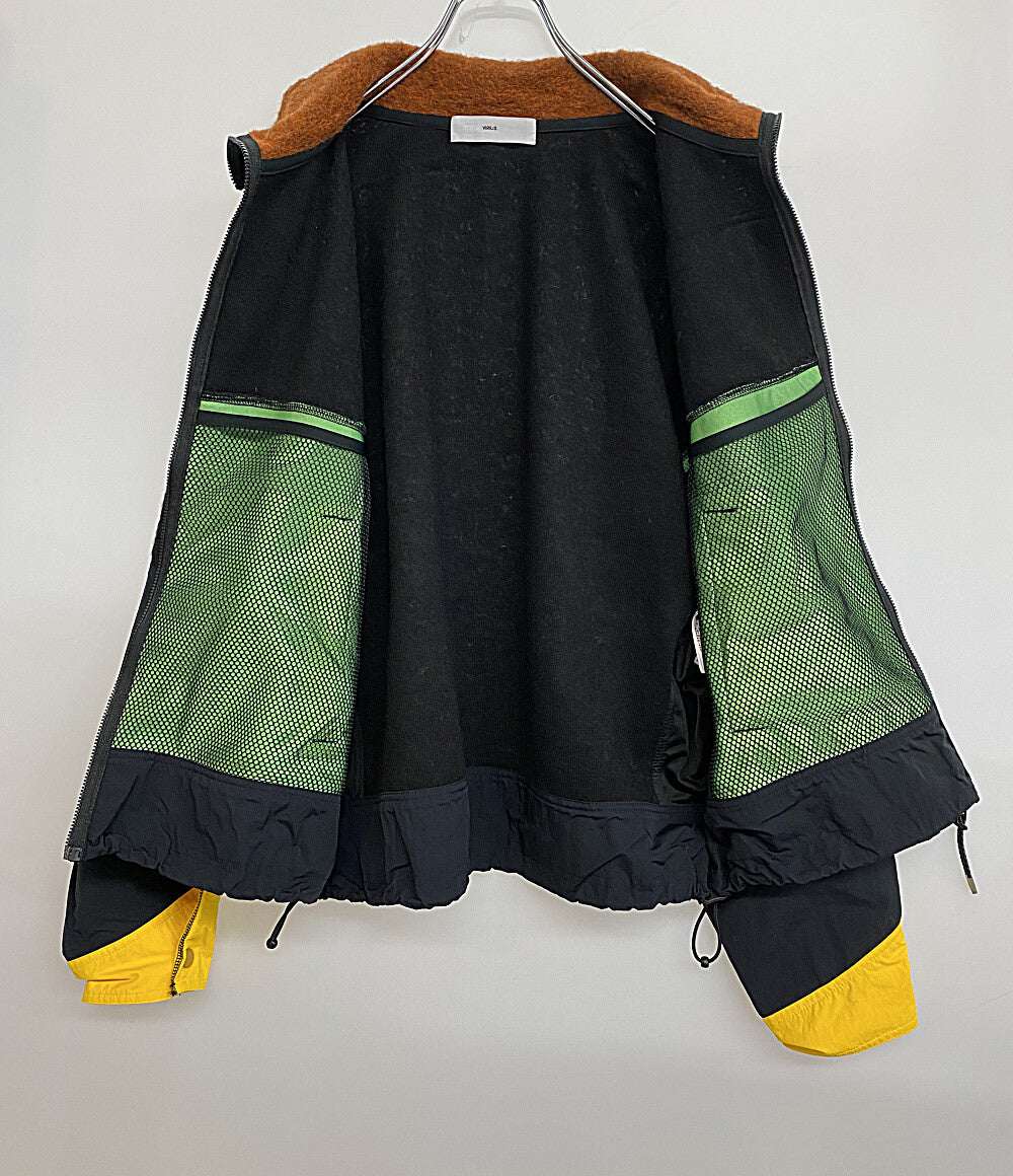 TOGA ブルゾン ブラック×イエロー tv22-jc357 メンズ SIZE 44 トーガ