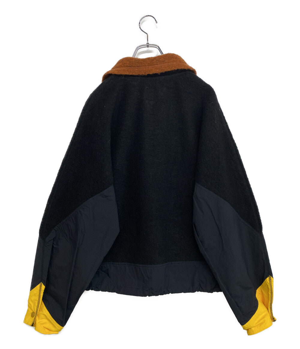 TOGA ブルゾン ブラック×イエロー tv22-jc357 メンズ SIZE 44 トーガ