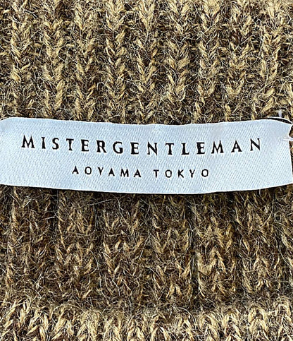 MISTERGENTLEMAN ニット ブラウン系マルチ MGT-KN10 メンズ SIZE S ミスタージェントルマン