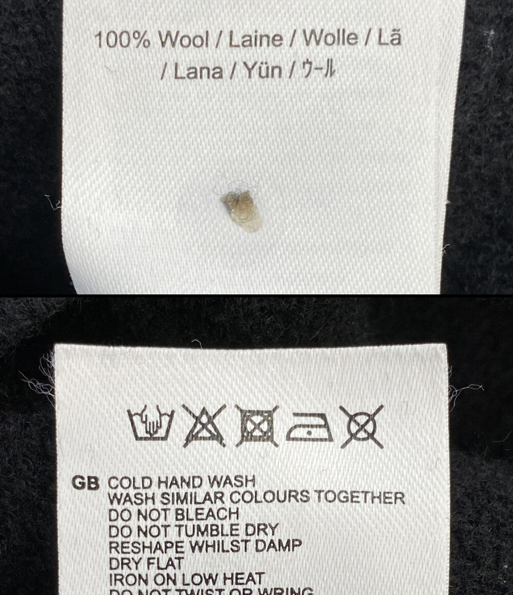 RAF SIMONS × FRED PERRY フレッドペリー プリントパッチセーター SK9030 メンズ SIZE S ラフシモンズ
