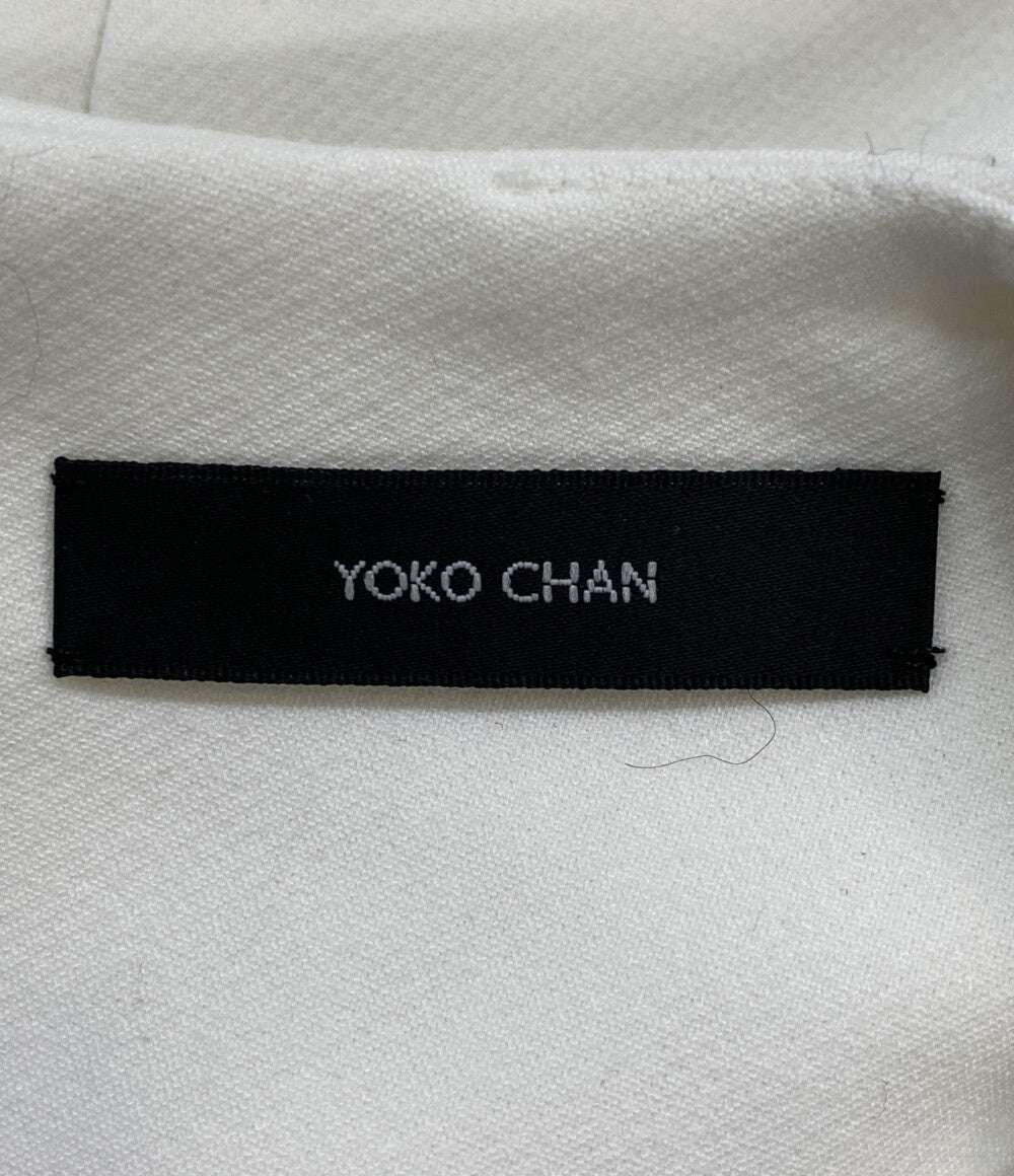 YOKO CHAN 七分袖ワンピース YCD-923-867 パール レディース SIZE 36 ヨーコチャン