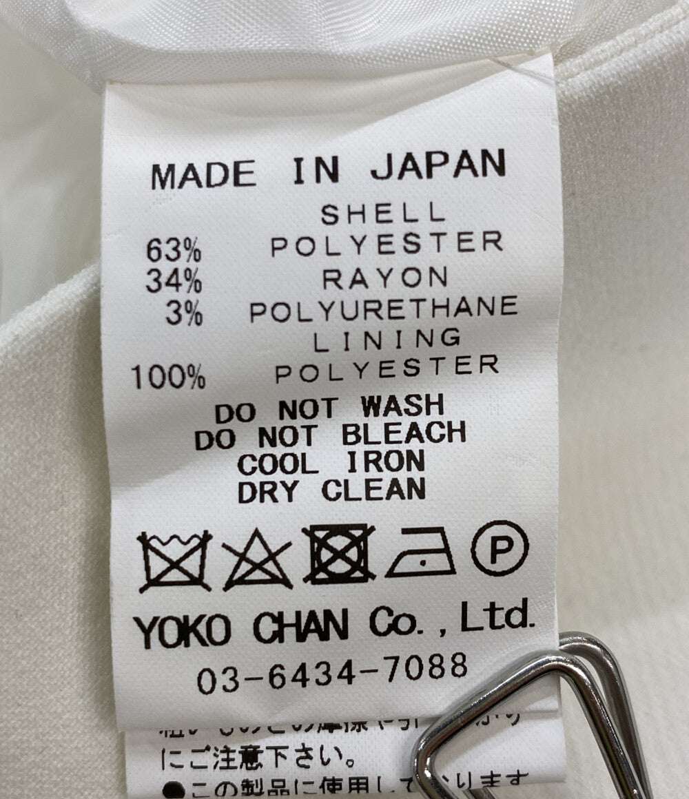 YOKO CHAN 七分袖ワンピース YCD-923-867 パール レディース SIZE 36 ヨーコチャン