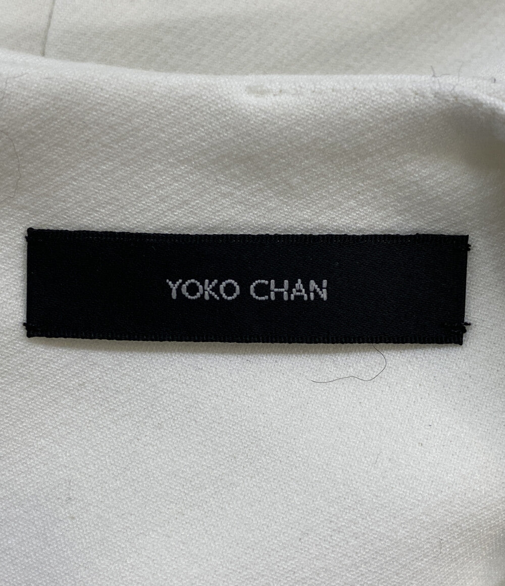 YOKO CHAN 七分袖ワンピース YCD-923-867 パール レディース SIZE 36