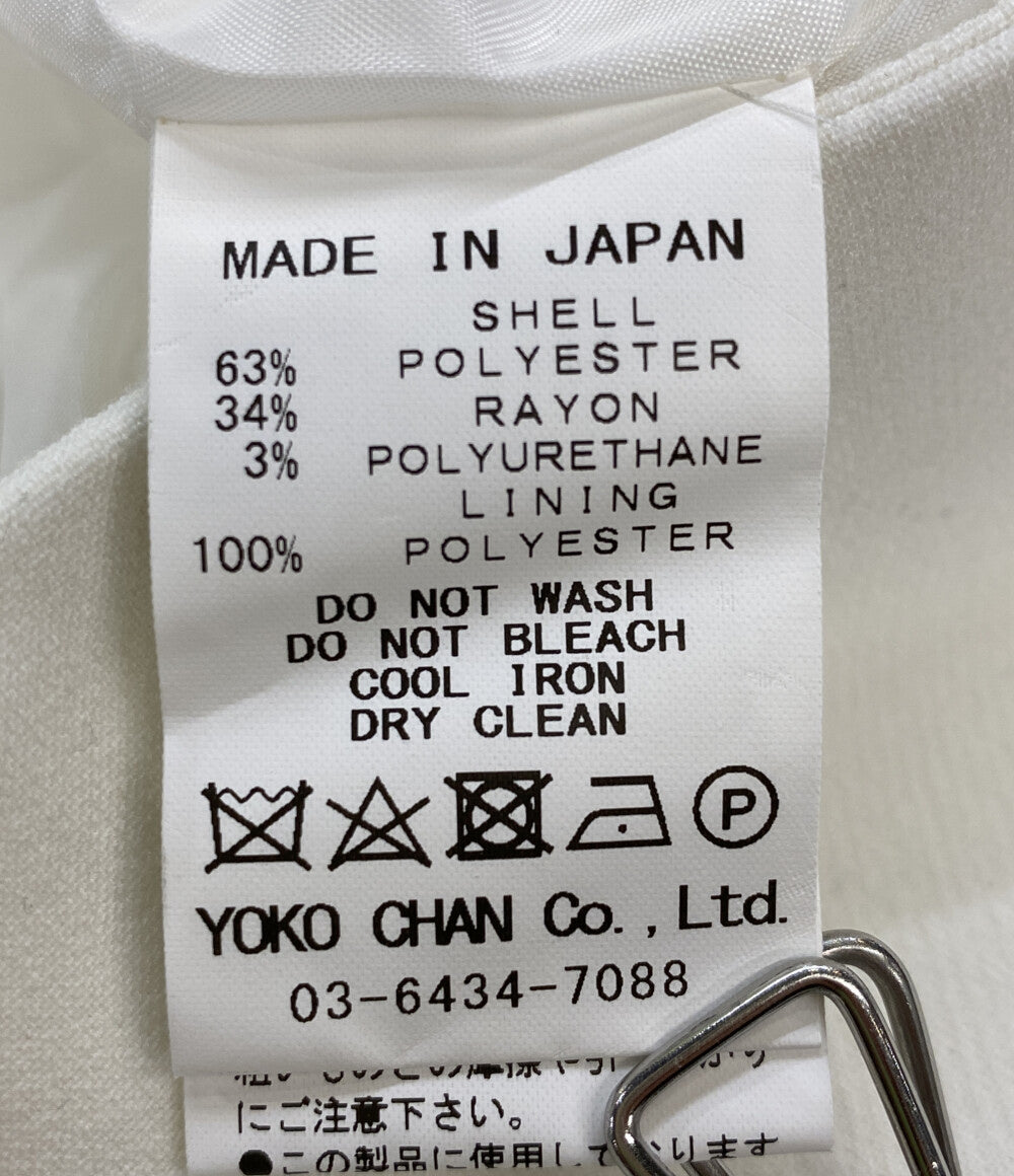 YOKO CHAN 七分袖ワンピース YCD-923-867 パール レディース SIZE 36 ヨーコチャン